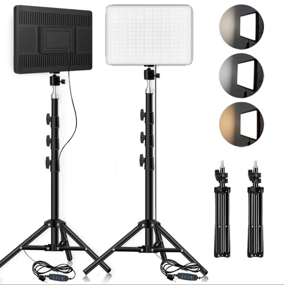 Tech Viral To You Limited LED ring light kit with tripod for conference and photography lighting setup.