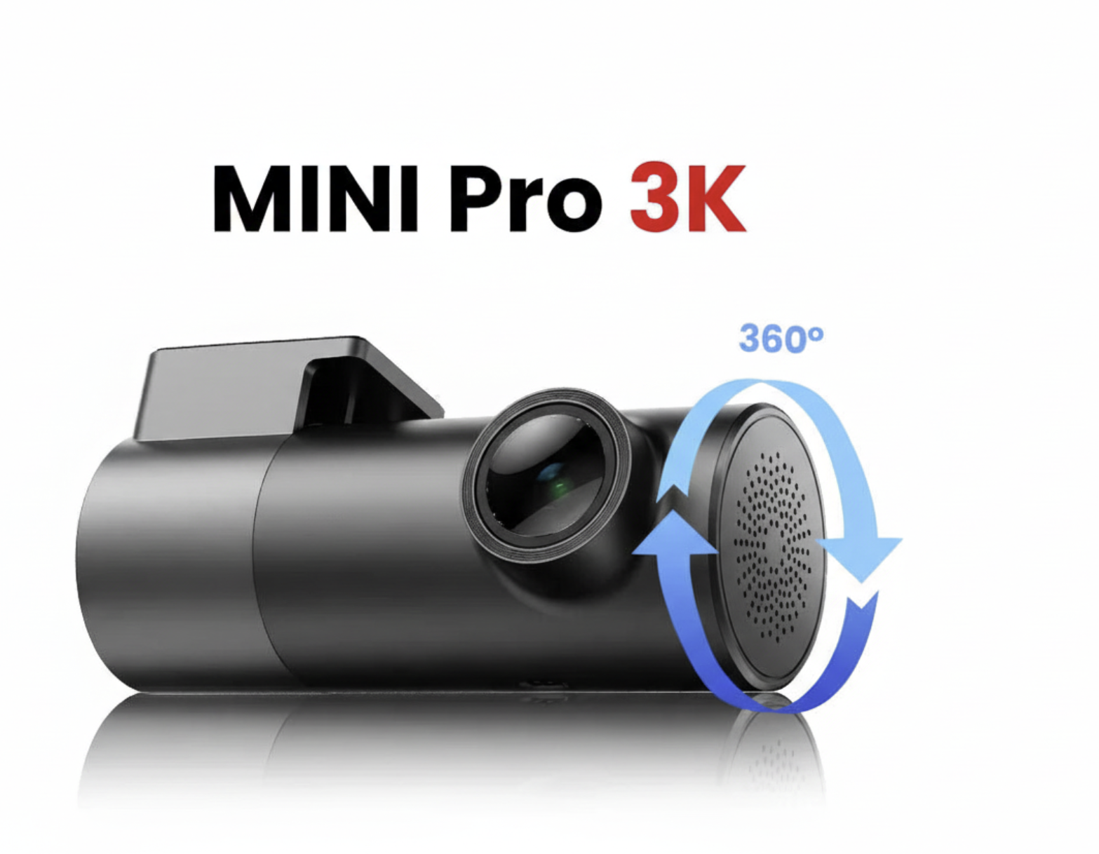 Tech Viral To You Limited DDPAI Mini Pro Dash Cam with 2K WiFi night vision, showing the compact camera and its features.