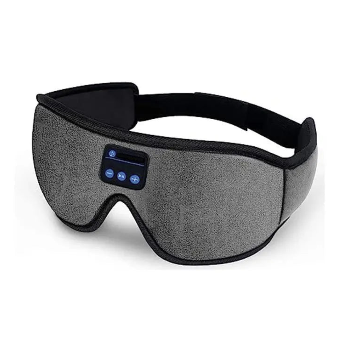 Hiveseen Bluetooth sleep mask with built-in headphones and 3D eye mask design for comfortable listening and sleep.