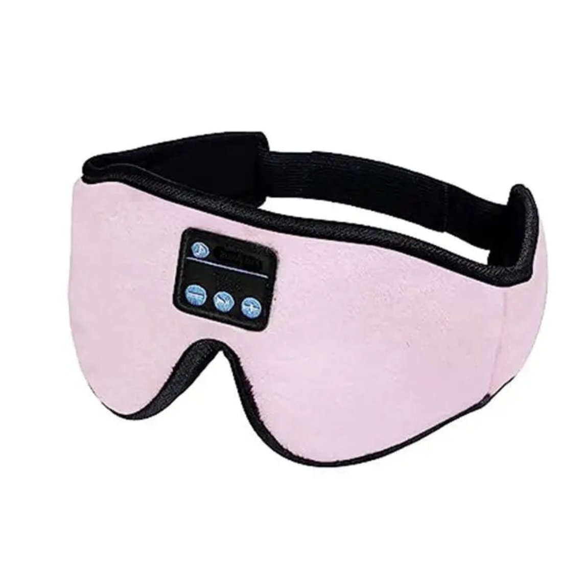 Hiveseen Bluetooth sleep mask with built-in headphones and 3D eye mask design, ideal for relaxing music and restful sleep.