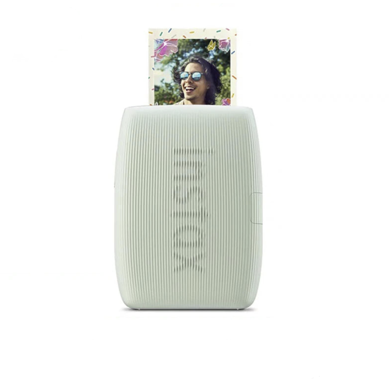 Wireless mini photo printer from Tech Viral To You Limited printing photos instantly from a smartphone.
