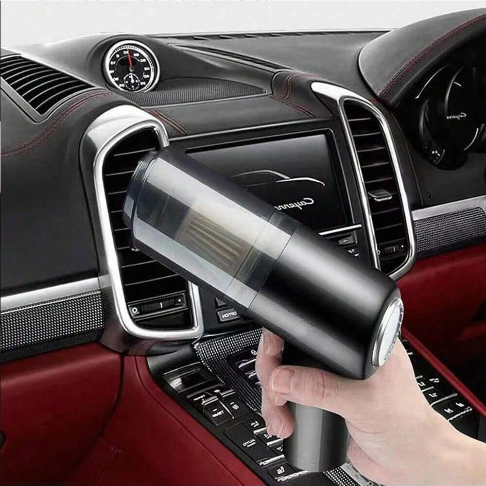 Tech Viral To You Limited 3-in-1 vacuum with integrated suction and blowing functions, showing the device with attachments and controls.