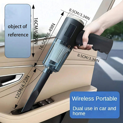 3-in-1 integrated suction and blowing vacuum from Tech Viral To You Limited, showing its compact design and versatile nozzles.