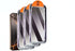 Packaging of phone screen protectors with additional features and branding elements.