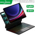 Magnetic floating keyboard for Samsung Tab S10+ S9+ S8 S7, GOOJODOQ brand, showing sleek design and magnetic attachment features.