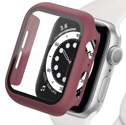 Tempered glass screen protector and cover for Apple Watch, compatible with Apple Watch accessories, from Watch Bands Store.