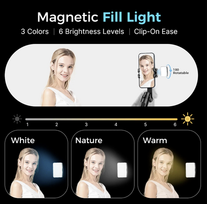 AI face tracking selfie stick with 360° gimbal for stable selfies and videos, from Tech Viral To You Limited.