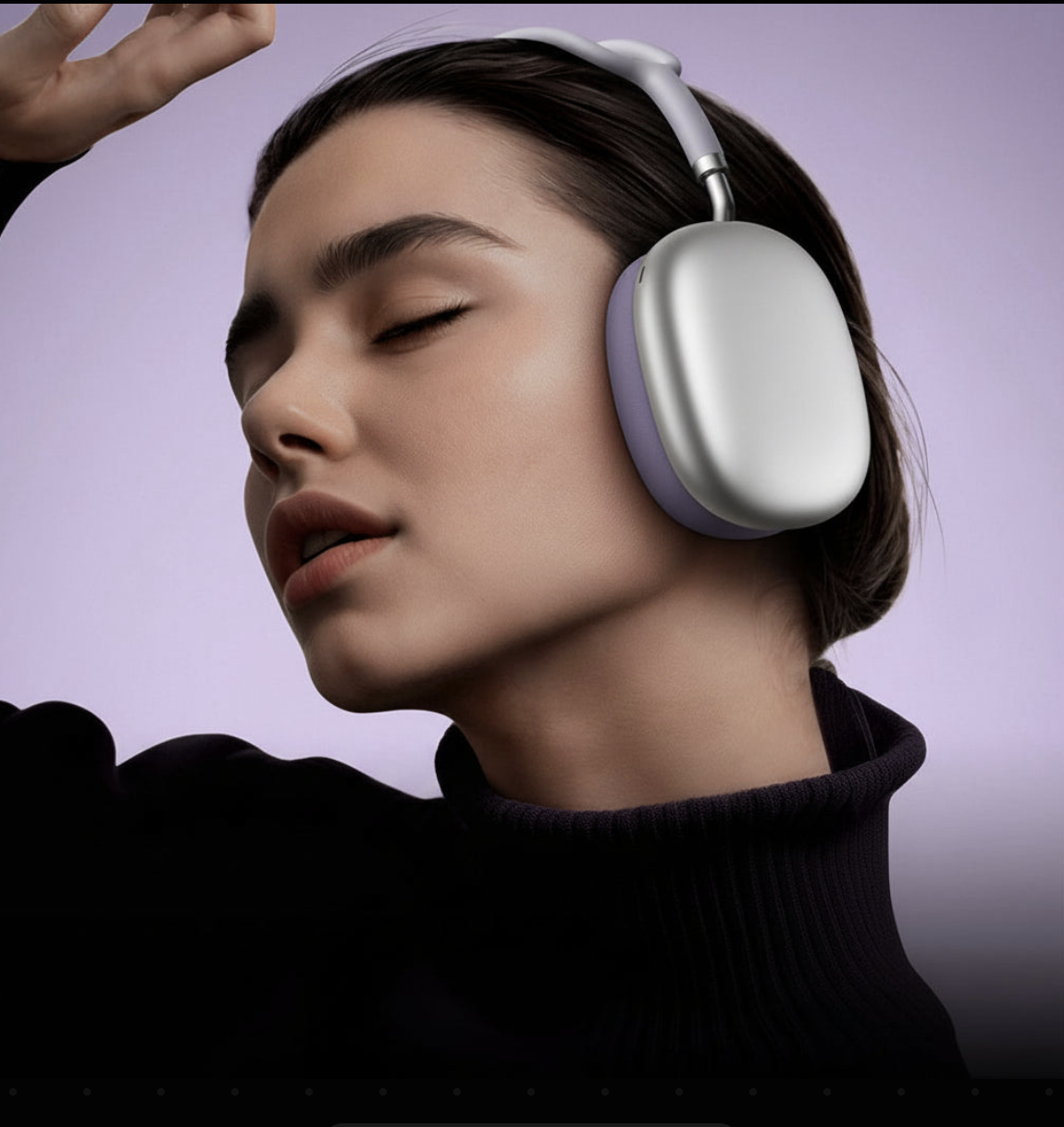 Wireless over-ear HOCO W65 ANC headphones by Tech Viral To You Limited featuring sleek design and Hi-Fi sound quality.