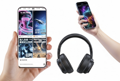 HYUNDAI X1PRO AI Earphones by Tech Viral To You Limited, wireless headphones with 100+ language translation feature.