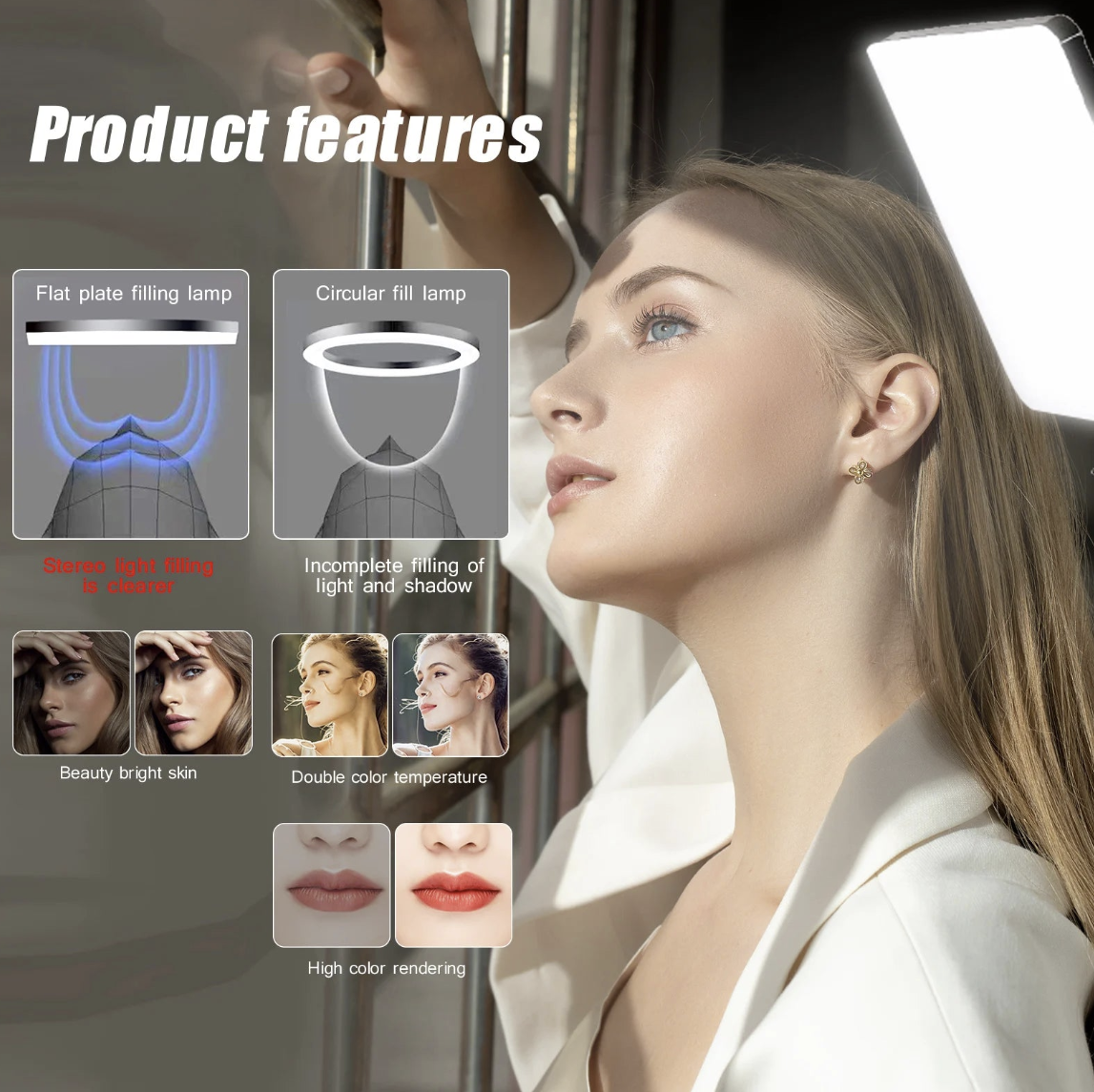 Tech Viral To You Limited LED ring light kit with tripod for conference and photography lighting setup.