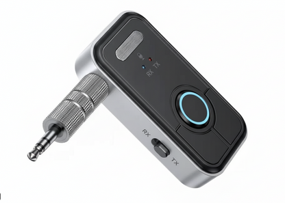 Wireless Bluetooth 6.0 adapter for car AUX speakers, Tech Viral To You Limited transmitter for seamless audio streaming.