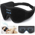 Hiveseen Bluetooth sleep mask with built-in headphones, 3D eye mask design, and music playback for comfortable relaxation