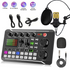 Tech Viral To You Limited podcast live bundle with microphone, sound card, and broadcast equipment for high-quality audio recording.