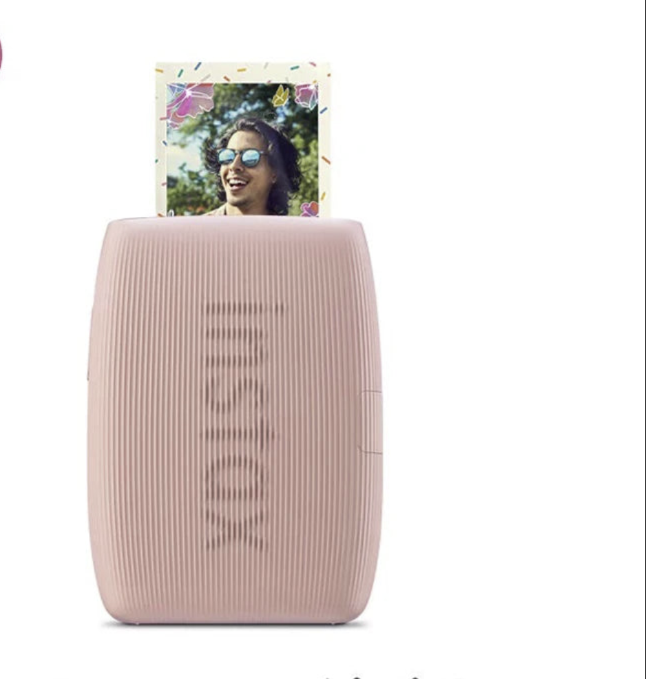 Wireless mini photo printer from Tech Viral To You Limited printing photos instantly from a smartphone.