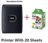 Wireless mini photo printer from Tech Viral To You Limited printing photos instantly from a smartphone.