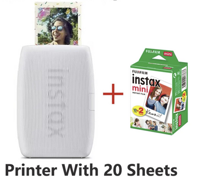 Wireless Mini Photo Printer by Tech Viral To You Limited printing a photo directly from a smartphone. Compact and portable design.
