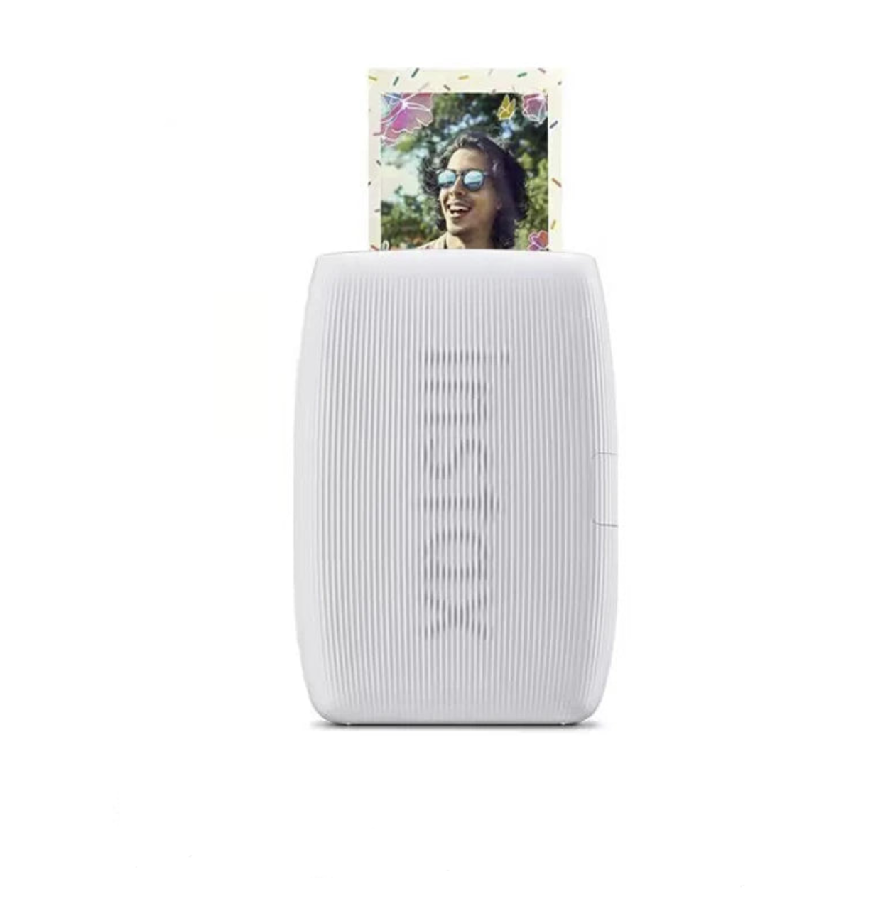 Wireless mini photo printer from Tech Viral To You Limited printing photos instantly from a smartphone.