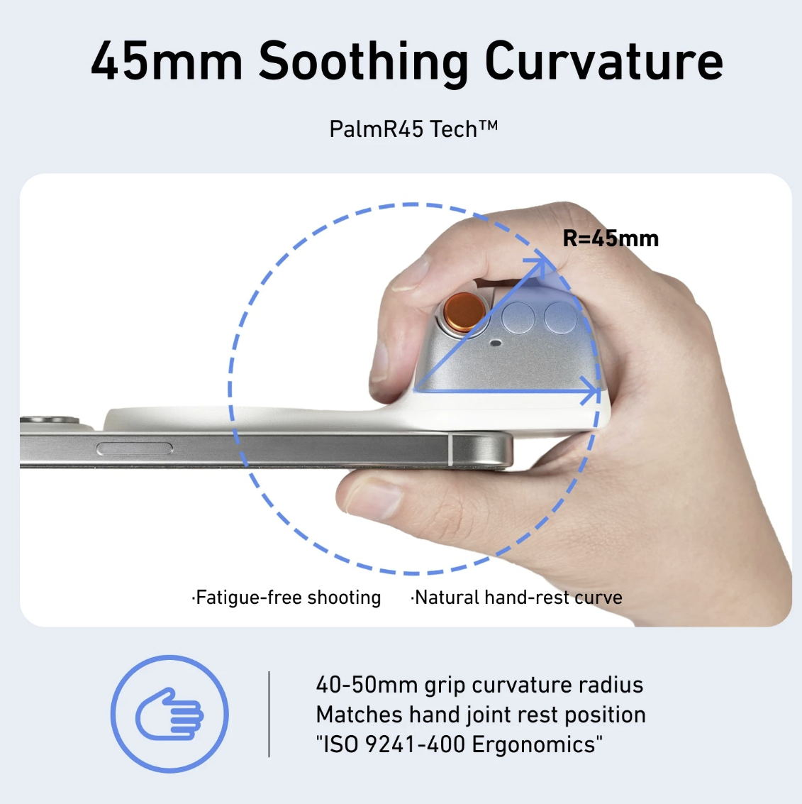 Tech Viral To You Limited TELESIN magnetic camera grip and MagSafe phone stand, showcasing a sleek electronic accessory for phones and cameras.