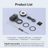 Tech Viral To You Limited Magnetic Camera Grip and MagSafe phone stand attached to a smartphone for stable filming and easy handling.