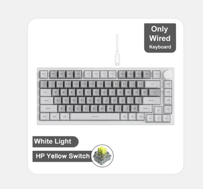 Wireless Ajazz AK820 mechanical gaming keyboard from Tech Viral To You Limited, featuring a sleek design and RGB backlit keys.