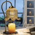 Tulip-shaped candle lamp from Shop1105233629, a retro fragrant bedside night light with a stylish floral design.