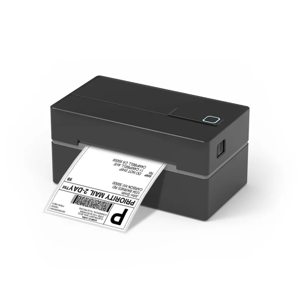 Thermal label printer 4x6 by Tech Viral To You Limited, Bluetooth USB, no ink, 203 DPI, shown printing labels.