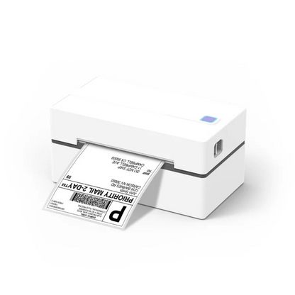 Thermal label printer by Tech Viral To You Limited, 4x6 inches, Bluetooth and USB connectivity, 203 DPI, no ink required.
