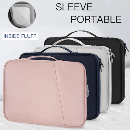 Waterproof Tech Viral To You Limited laptop bag with handle sleeve for MacBook and iPad, showing durable, water-resistant material.