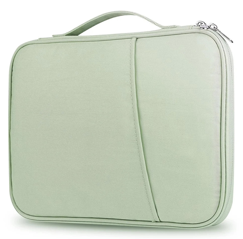 Waterproof Tech Viral To You Limited laptop bag with handle sleeve, compatible with MacBook and iPad, showing its sleek design.