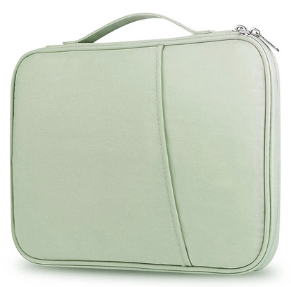 Waterproof Tech Viral To You Limited laptop bag with handle sleeve, compatible with MacBook and iPad, showing its sleek design.
