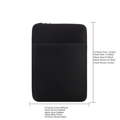 Black Tech Viral To You Limited premium laptop sleeve bag for 11 to 17-inch laptops, slim and protective design.
