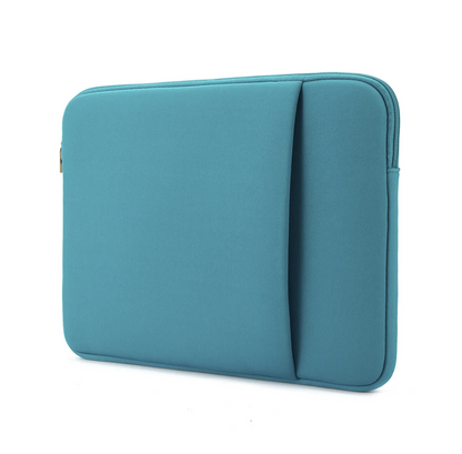 Black premium laptop sleeve from Tech Viral To You Limited, designed for 11 to 17-inch laptops, with a smooth, protective exterior.