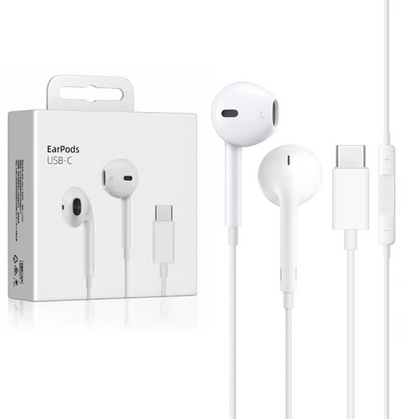 Tech Viral To You Limited Hi-Fi USB-C wired earphones with clear sound, compatible with all devices, shown in the image.
